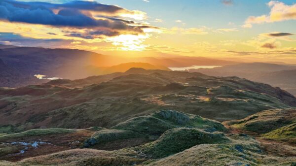 Chasing The Sunrise in The Lake District