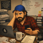 Fed More Than I Can Chew: A Brain Dump on Work, Pressure, Overwhelm and Switching Off