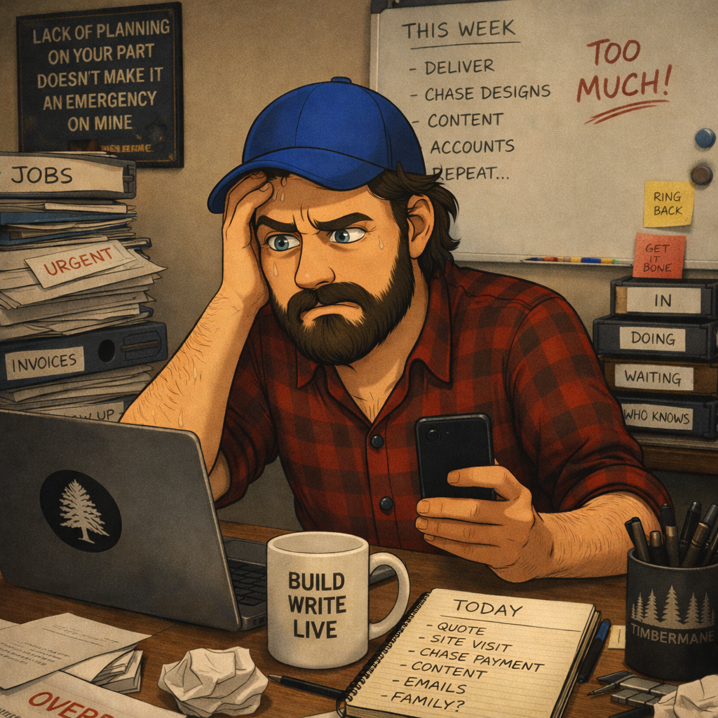 Fed More Than I Can Chew: A Brain Dump on Work, Pressure, Overwhelm and Switching Off